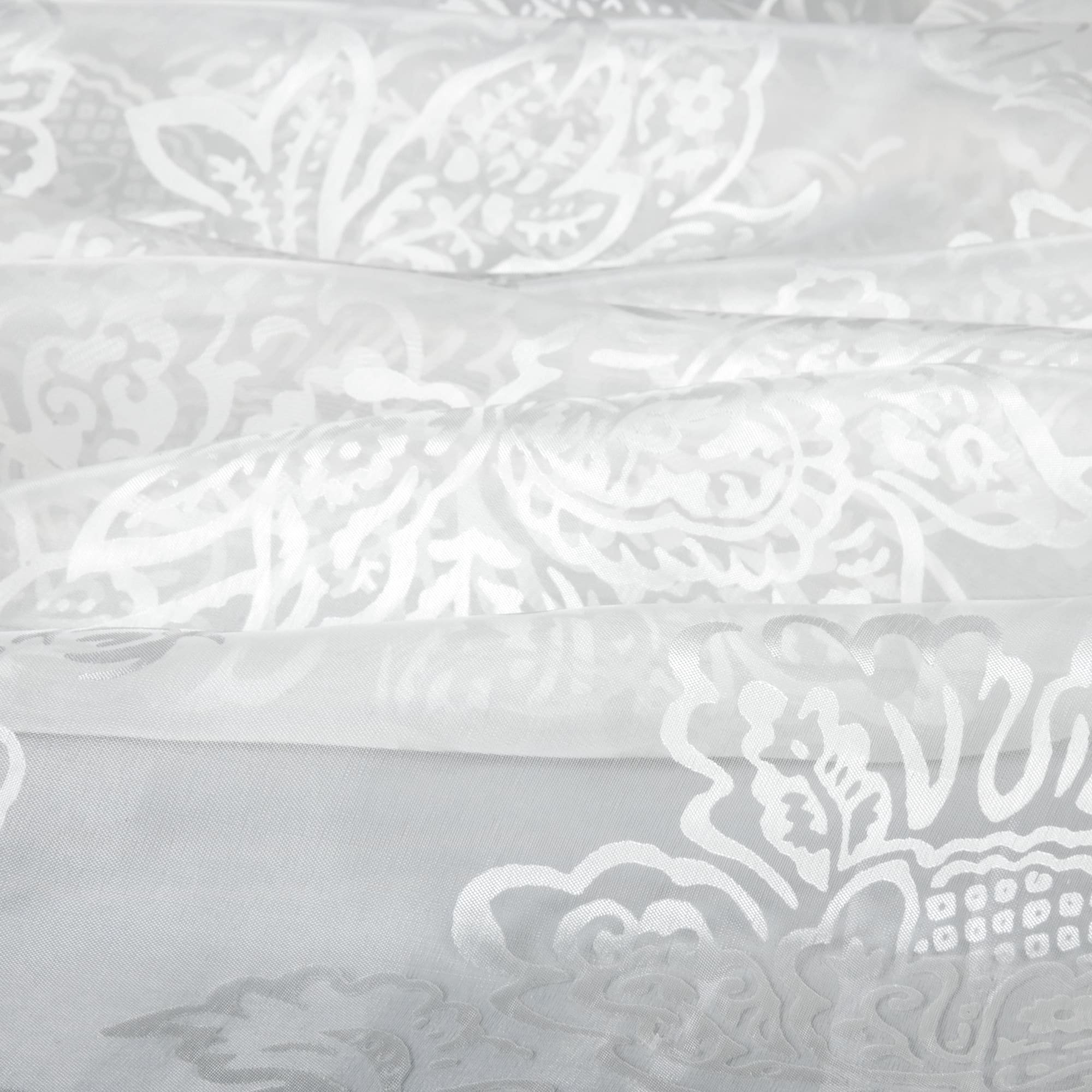 82594874 Тюль на ленте «Милена» 250x260 см цвет экрю Santreyd  - Вид №2