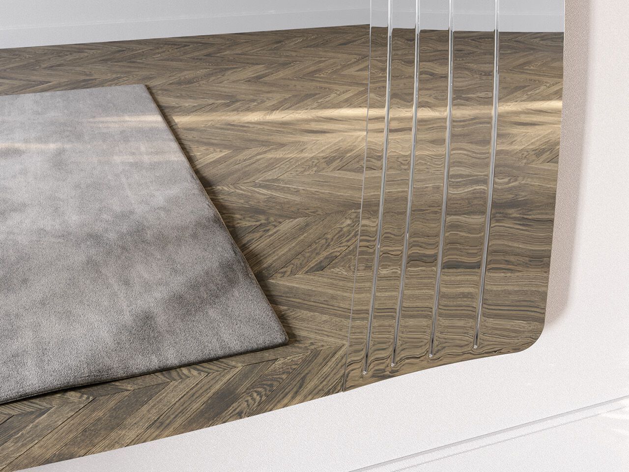 Настенное Хрустальное зеркало EFORMA Kirty ARCH-00032314 - Вид №4