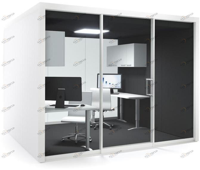 Vetrospace Акустическая мультимедийная офисная будка для встреч со встроенным освещением sun-id-1397441