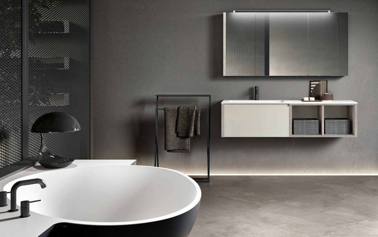 Tender lak – 06 Mastella  Tender LAK  Комплект мебели для ванной 