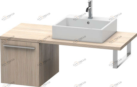 XL543103131 Шкафчик для консоли X-Large #XL5431 400 x 548 мм Сосна серебристая, декор Duravit