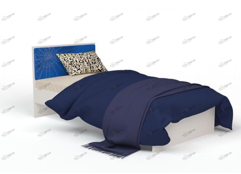 Кровать классика ABC-KING Человек паук Кровать классика ABC-KING с рисунком (190*120) с под.механизмом 4631147958495