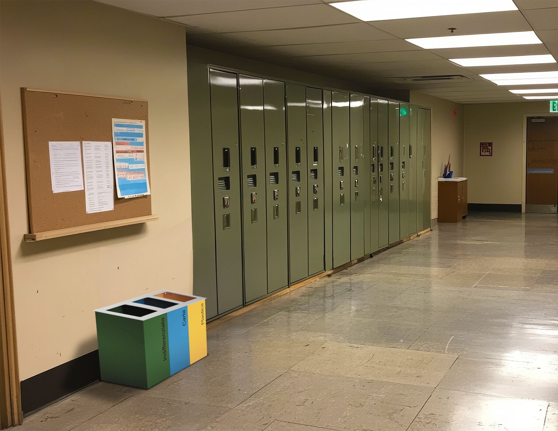 Стальная корзина для мусора для утилизации отходов Studio Città ECO BIN MICRO ARCH-00119306 - Вид №1