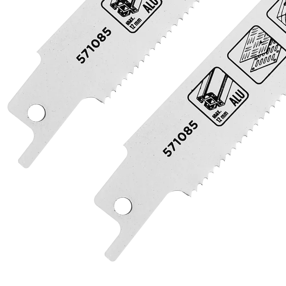 Набор полотен для сабельной пилы по дереву и металлу KWB 571085, 2 шт STLM-2168677 - Вид №2