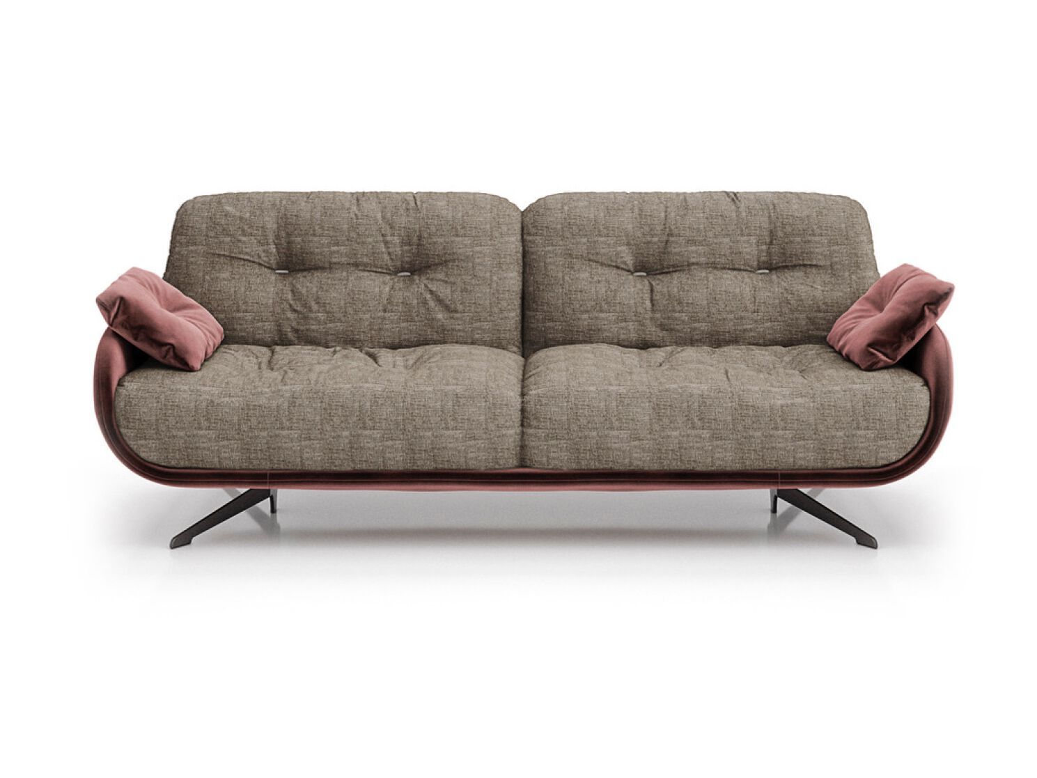 2-местный тканевый диван Borzalino Ayton ARCH-00037077 - Вид №1