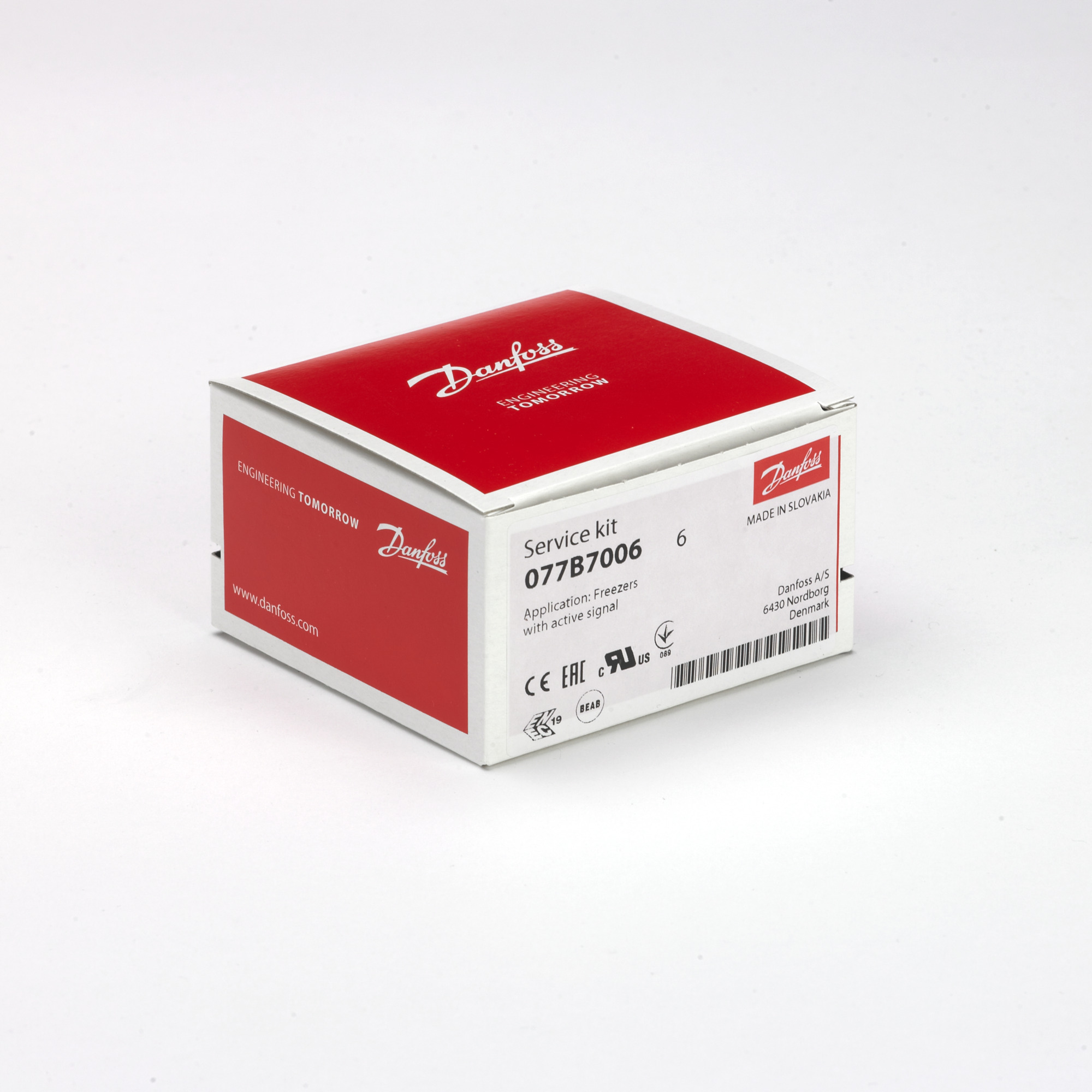 Danfoss Сервисные термостаты бытового и торгового применения 077B SERVICE THERMOSTAT NO. 5 077B7005  - Вид №10