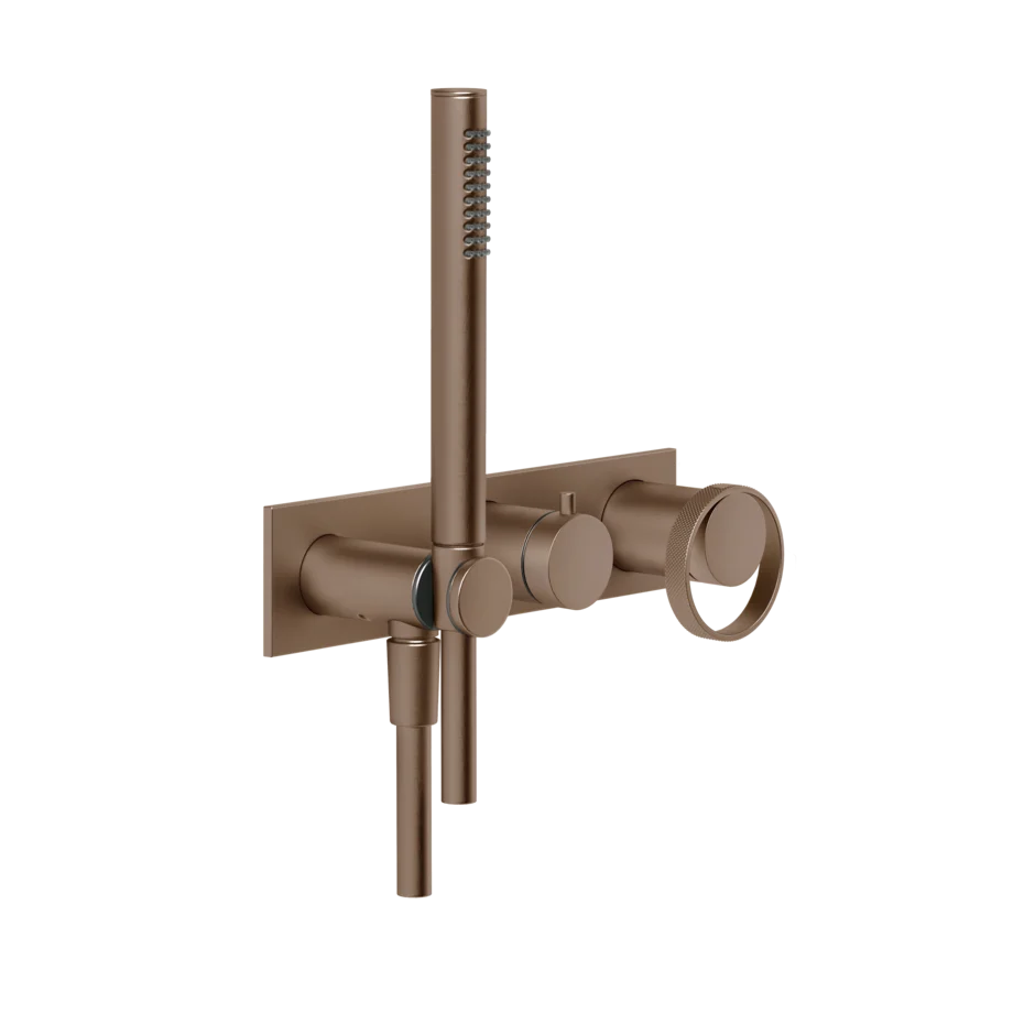 Смеситель для душа 63343 708 Gessi Anello МЕДНЫЙ МАТОВЫЙ PVD 63343708