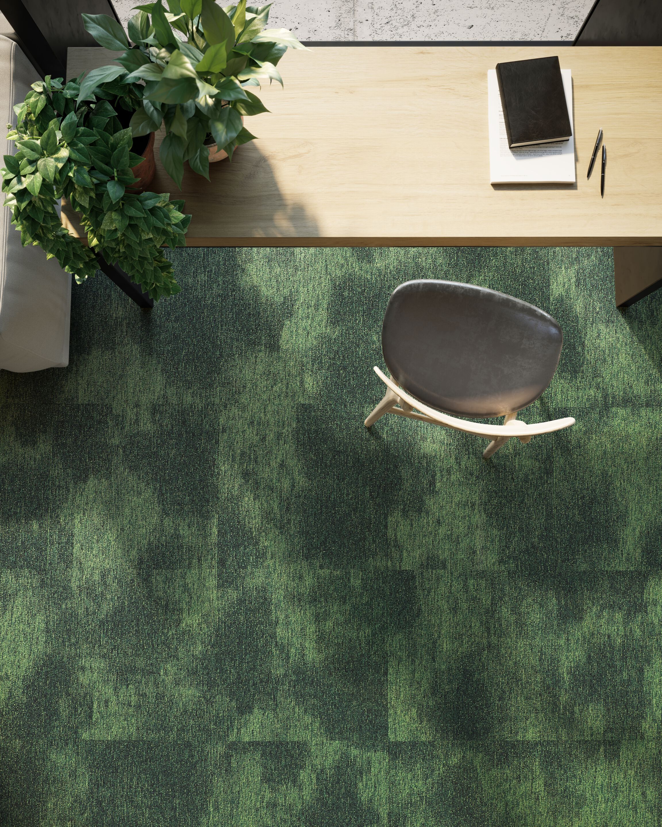 Нейлон®сплошной цвет ковер MODULYSS DSGN ARCH-00105089 - Вид №3