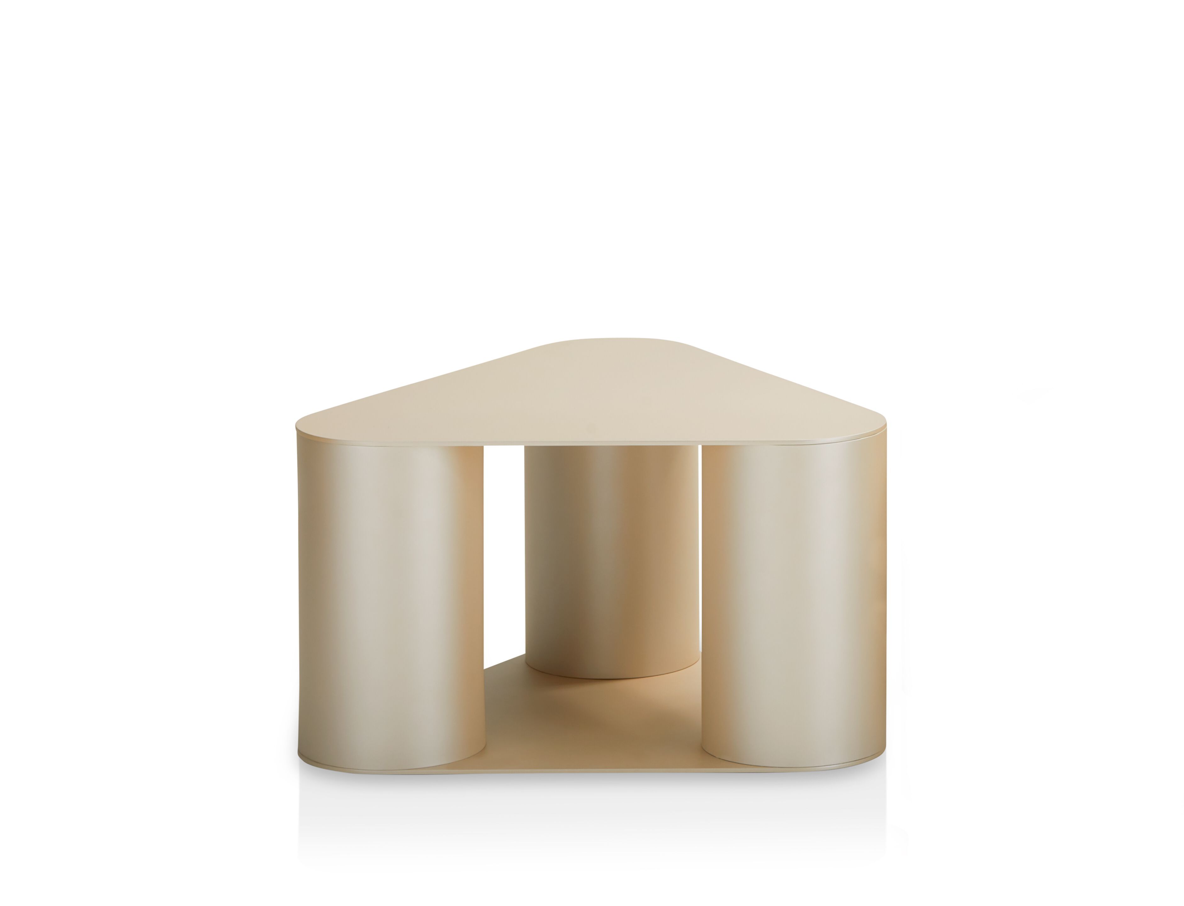 Металлический треугольный журнальный столик Saba Italia TRES ARCH-00078888 - Вид №2