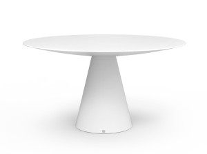 Круглый стол из стекловолокна