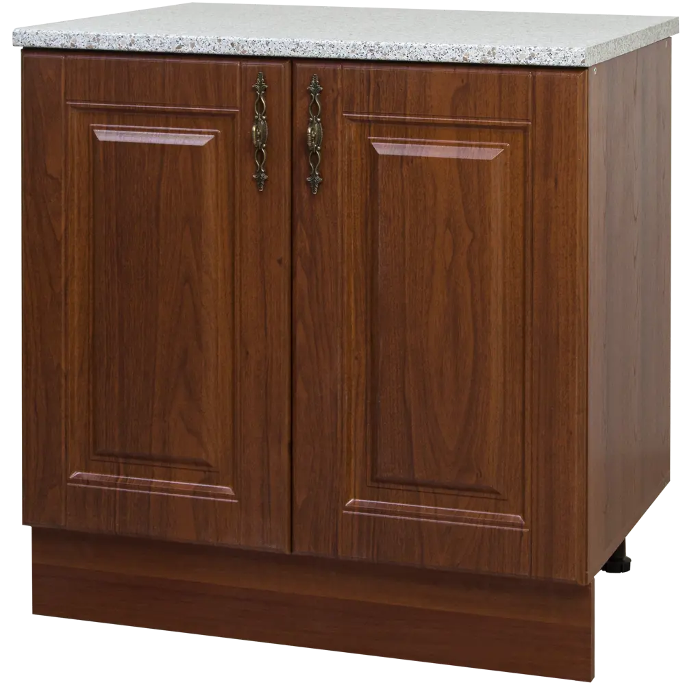 Шкаф напольный Delinia Орех Аква 80x86х60 см МДФ цвет коричневый Santreyd STLM-2135061