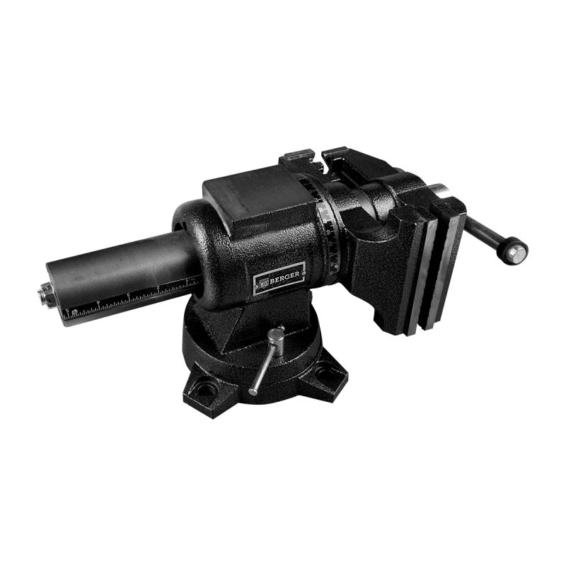 Тиски чугунные многофункциональные "БАЛЬДР" 125мм BERGER BG1340 Верстакофф  - Вид №2