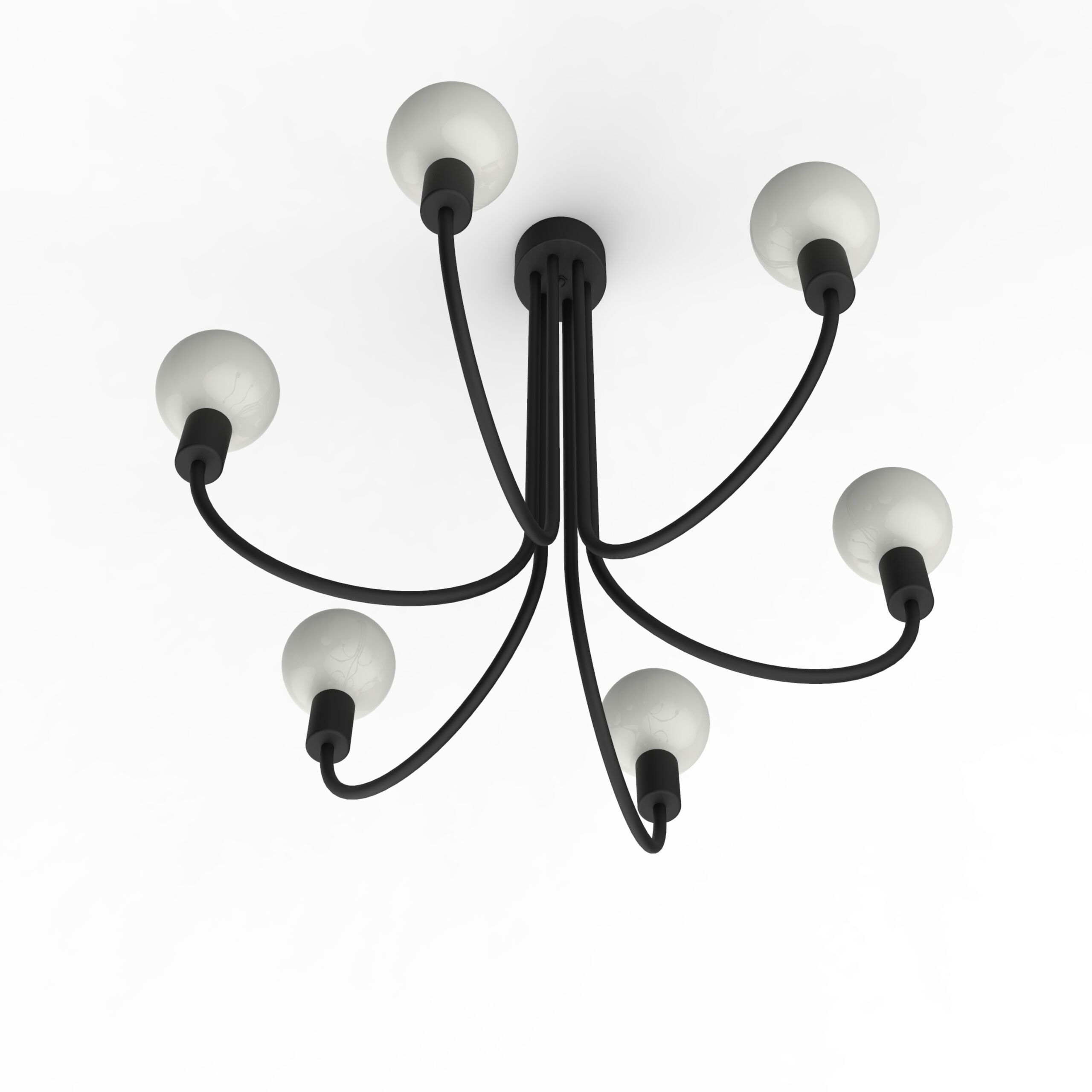 Светодиодный потолочный светильник с фиксированной рукояткой WayPoint люстра ARCH-00005172 - Вид №7