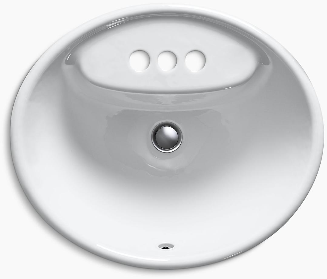K-2839-4-95 Накладная раковина на столешницу  прямоугольная Kohler  - Вид №3