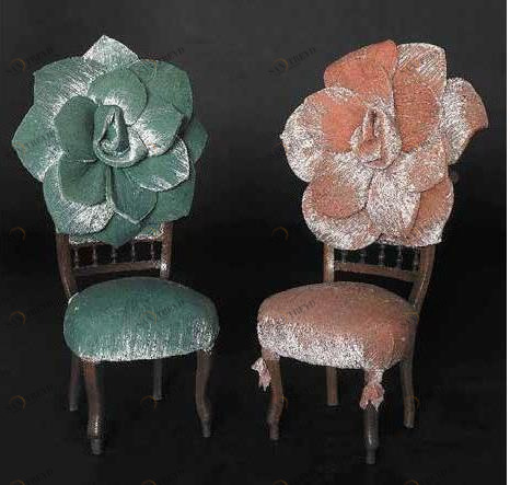 Mirabili Стул из мягкой ткани Carla tolomeo sun-id-1429954