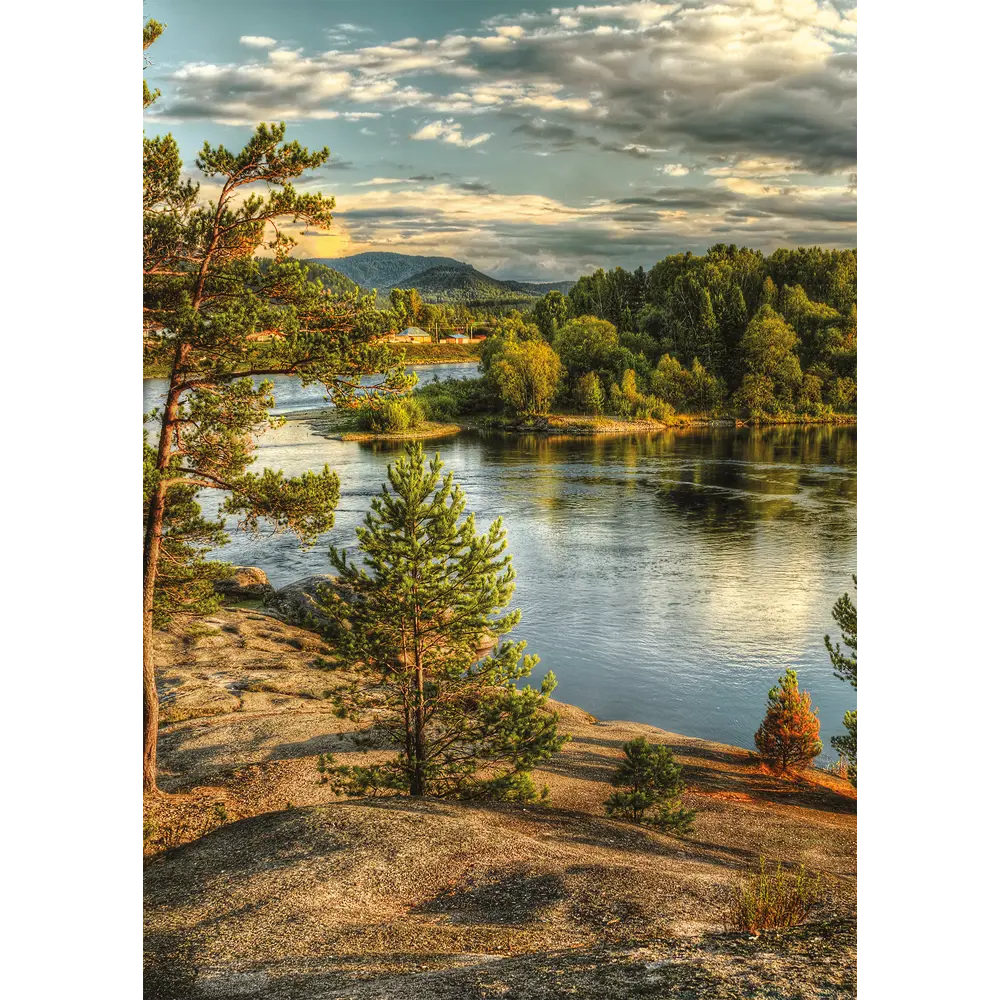 Фотообои 3D Flizart «Красоты Алтая», флизелиновые, 200x280 см FBRUSH STLM-2041529