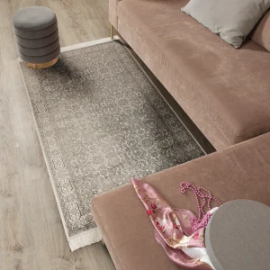 Ковер вискоза Isphahan 84413 Cream 65x135 см цвет бежевый 83271485 STLM-2056239
