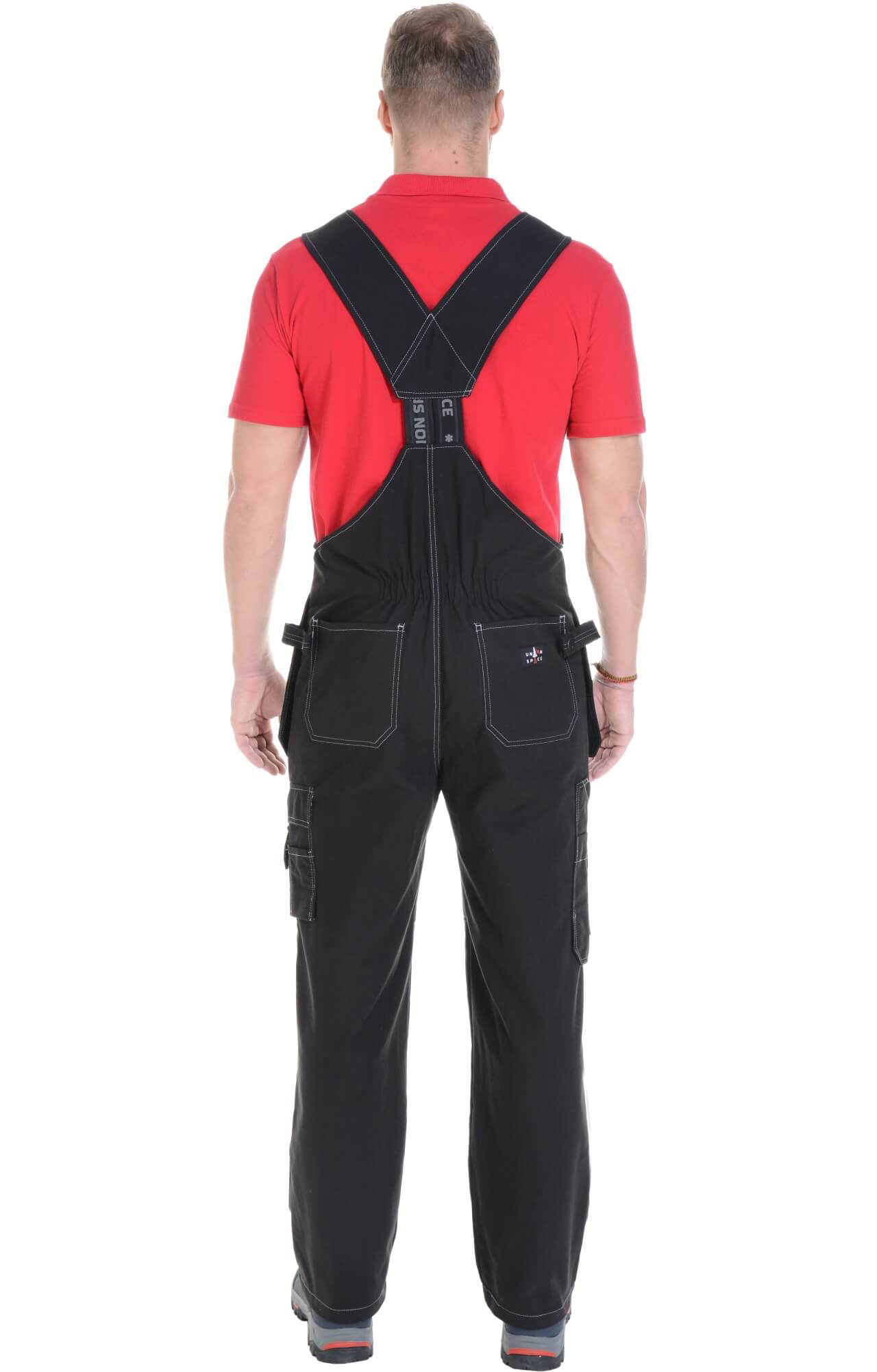 62311 Полукомбинезон  черный Union Space  Летняя спецодежда  размер 56-58/170-176  - Вид №5