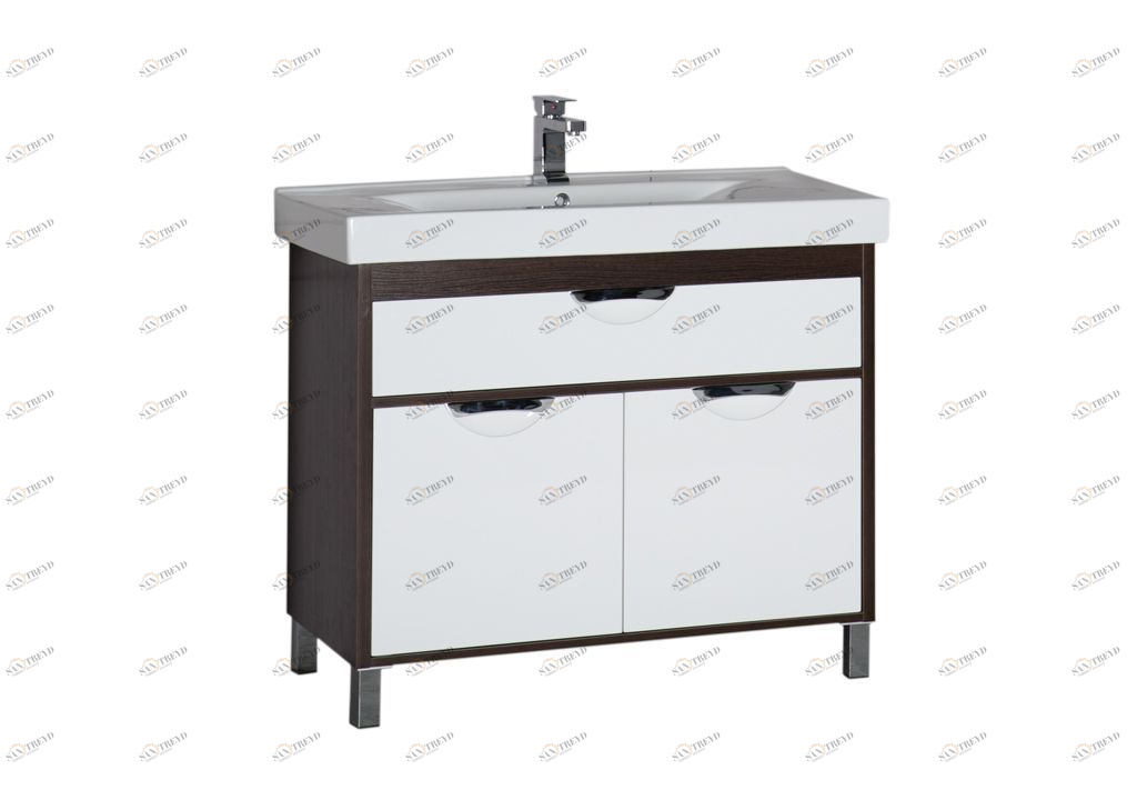 Тумба под раковину Aquanet Гретта 100 венге sun-id-276017