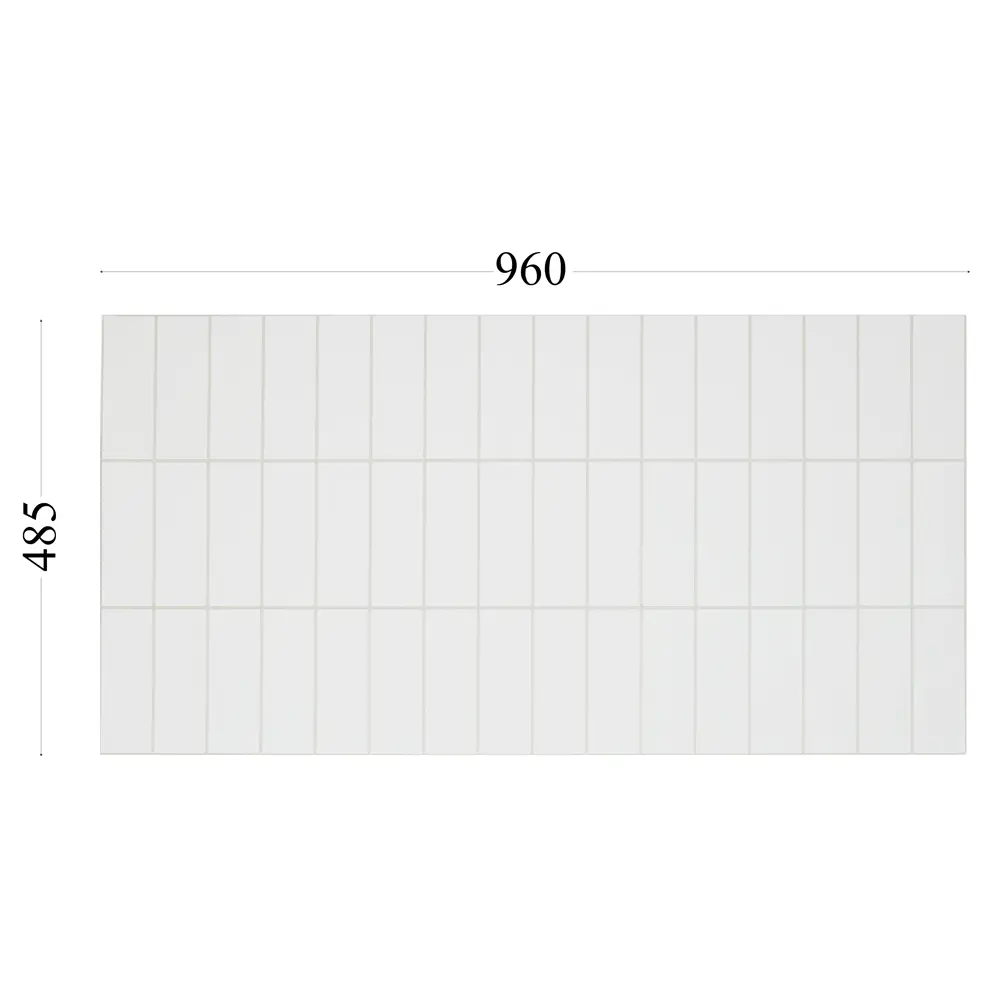 Santreyd Панель ПВХ Снежная для влажных помещений 960×485 мм 85283445 STLM-0060872 - Вид №4