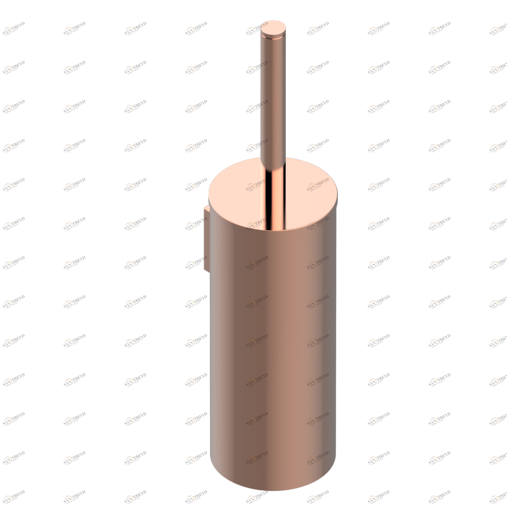 G6B-4720C Стакан настенный и щётка для унитаза с крышкой Thg-paris Metamorphose с рукоятками Розовое золото G6B-4720C CAT.F