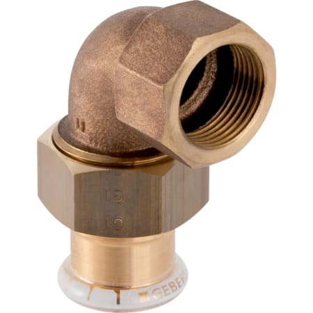65388 Угловое штуцерное соединение Geberit Mapress из меди 90°, с внутренней резьбой Geberit 