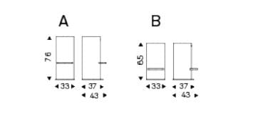 Стальной табурет с подставкой для ног Cattelan italia Панчо ARCH-00102775 - Вид №2