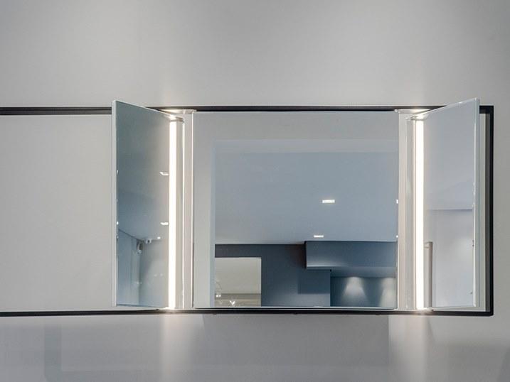 Vallvé Настенное зеркало с контейнером для ванной Perímetro 5010727 - Вид №2