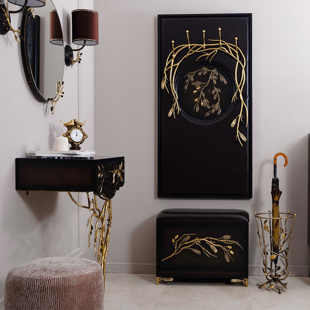 35066 Бра Oliva Branch Каштан правое BOGACHO 4627196596931 - Вид №2