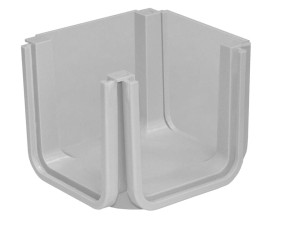 ПВХ четырехходовой сливной сустав для канала 100 высокий