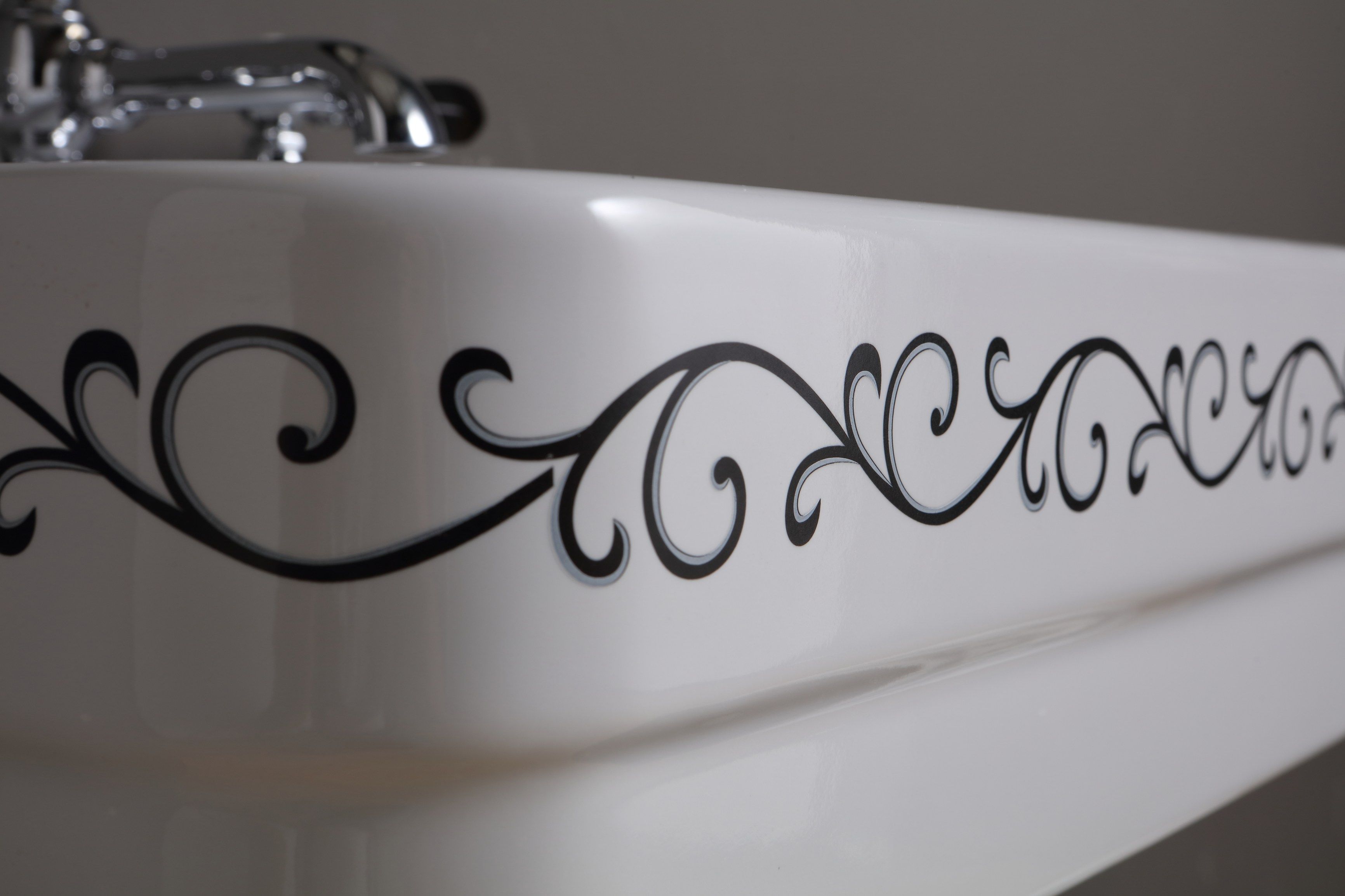 Керамическая прямоугольная подвесная раковина BLEU PROVENCE ARCH-00023826 - Вид №5