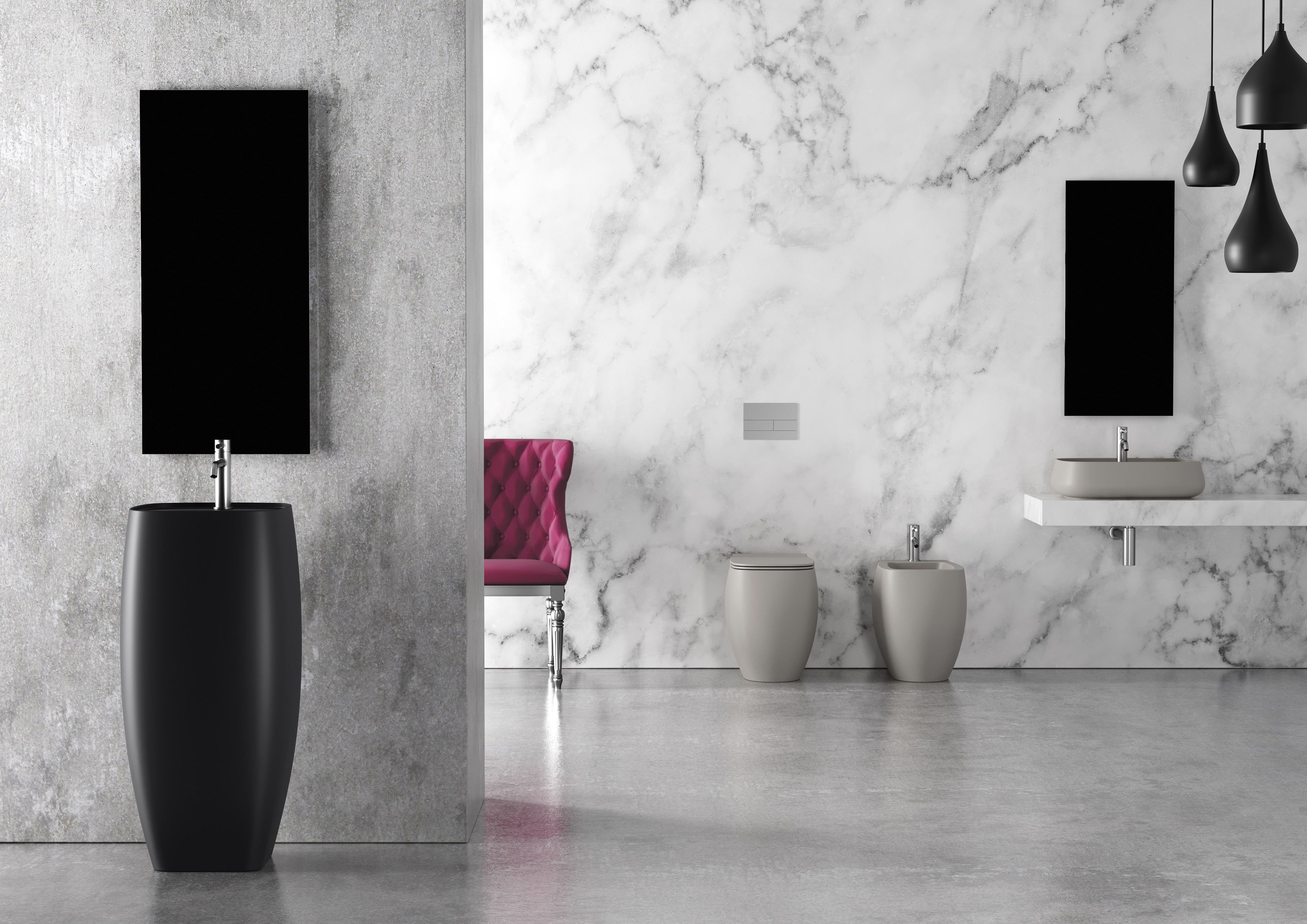 Напольное керамическое биде Alice Ceramica NUR ARCH-00020012 - Вид №4