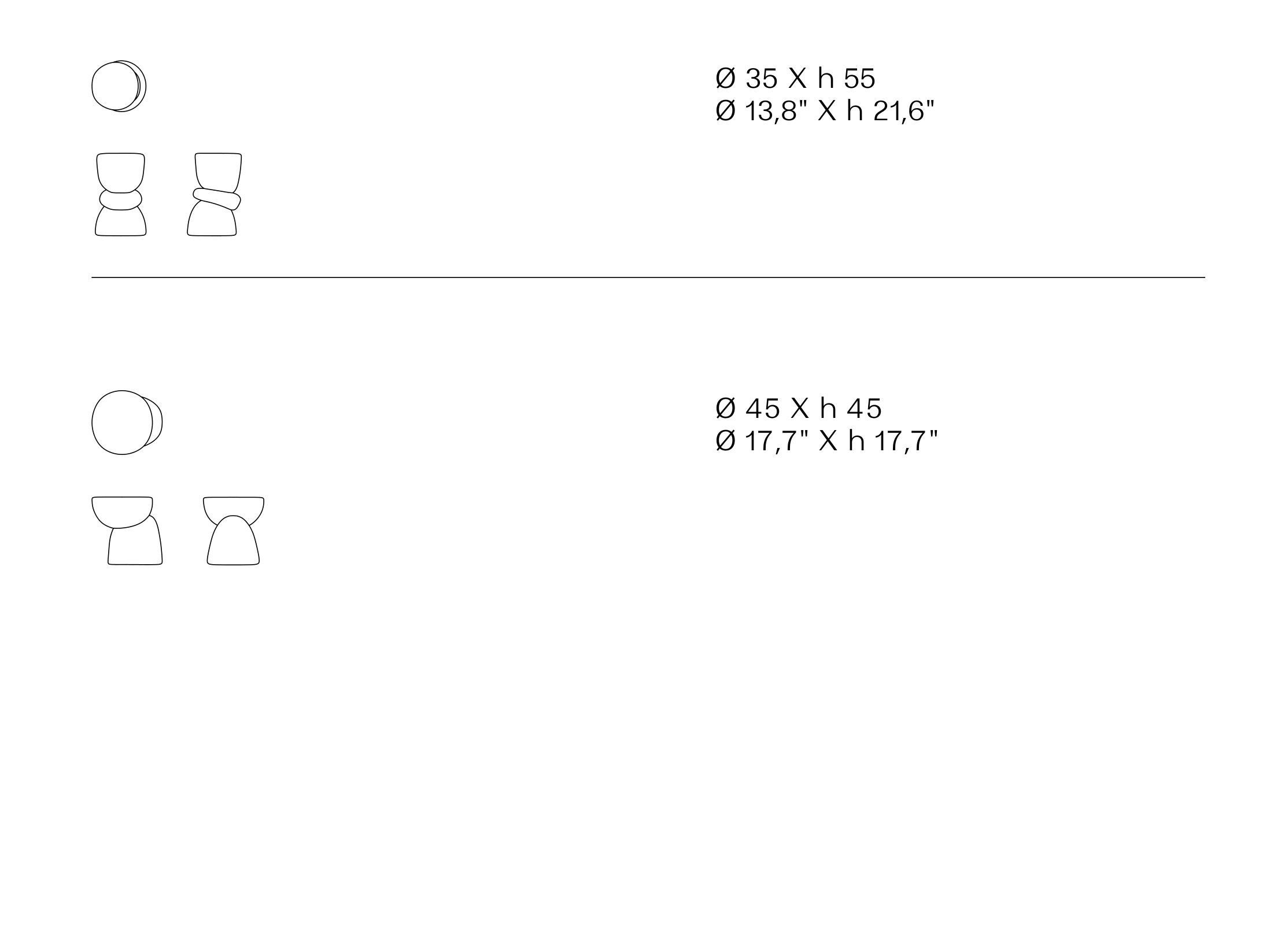 Керамический журнальный столик / табурет Naturedesign Home ARCH-00092906 - Вид №6