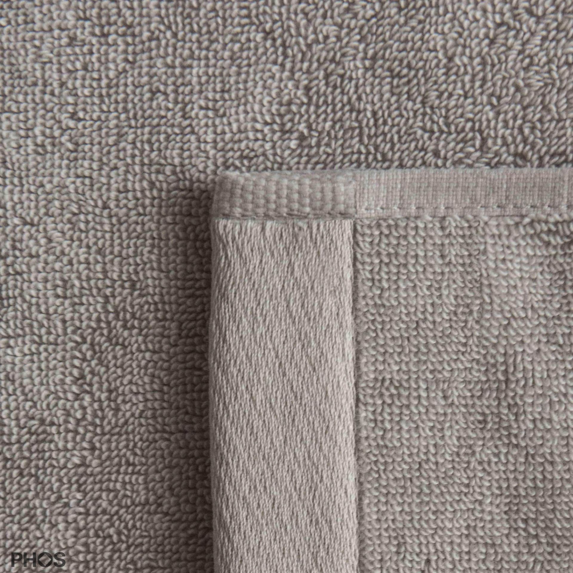 GH-GRACE-Stahlgrau Гостевое полотенце грация, 30 х 30 см, цвет: серо-стальной, 6 шт. PHOS  - Вид №1