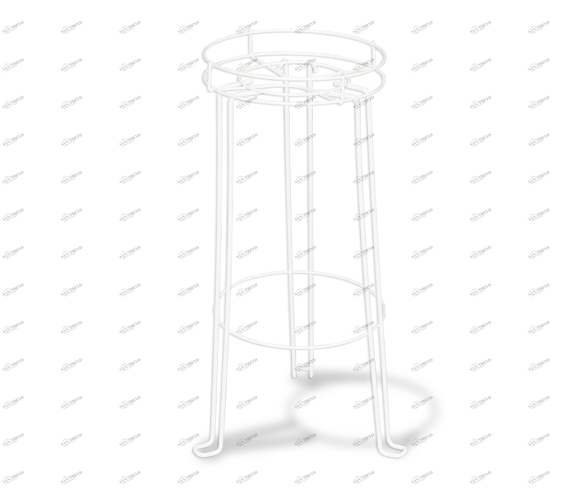 Подставка для цветов Rapsodiya белая SHEFFILTON ПОДСТАВКИ ДЛЯ ЦВЕТОВ 015014 Белый 