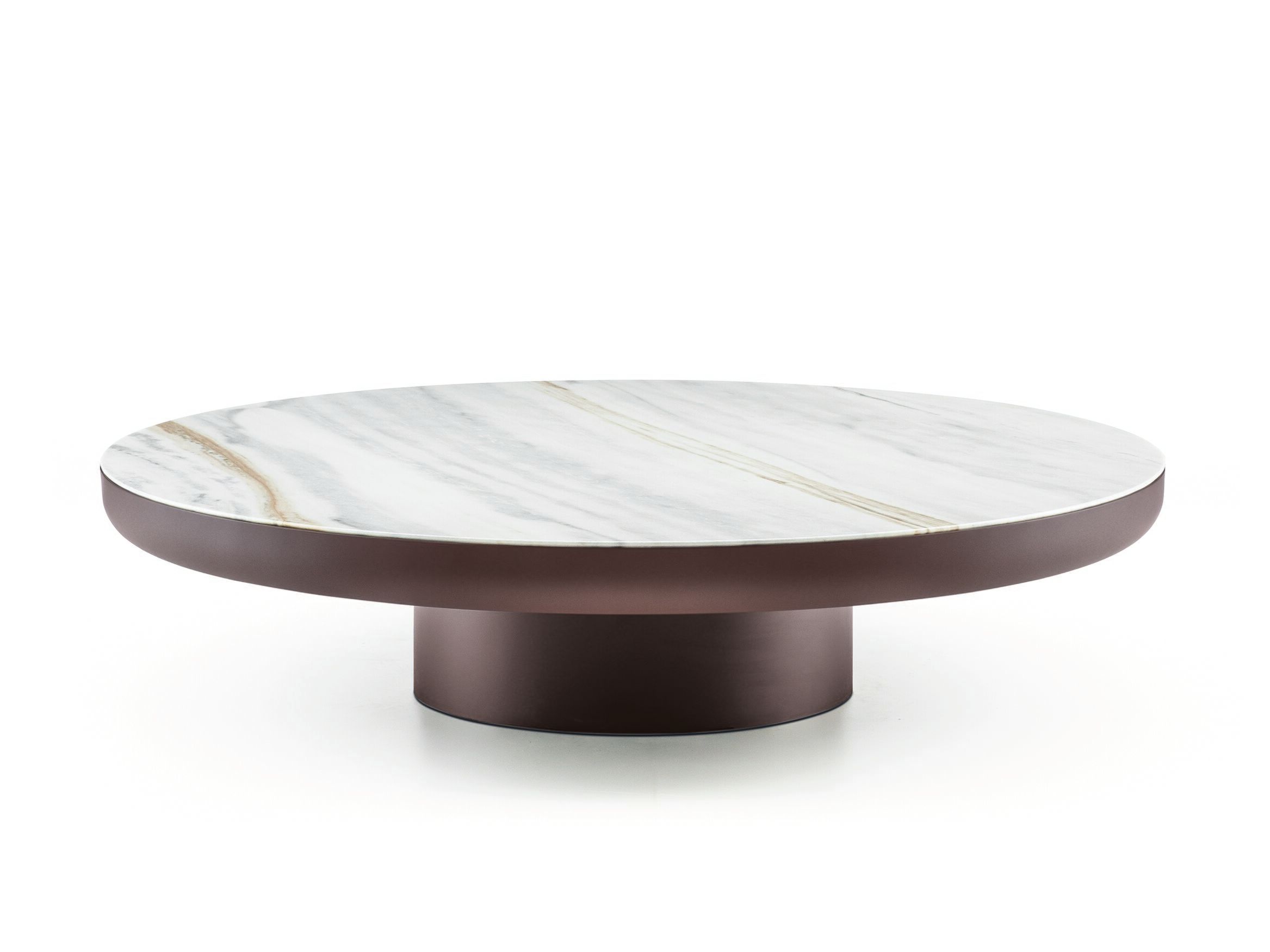 Круглый мраморный журнальный столик Minotti Brady ARCH-00108525