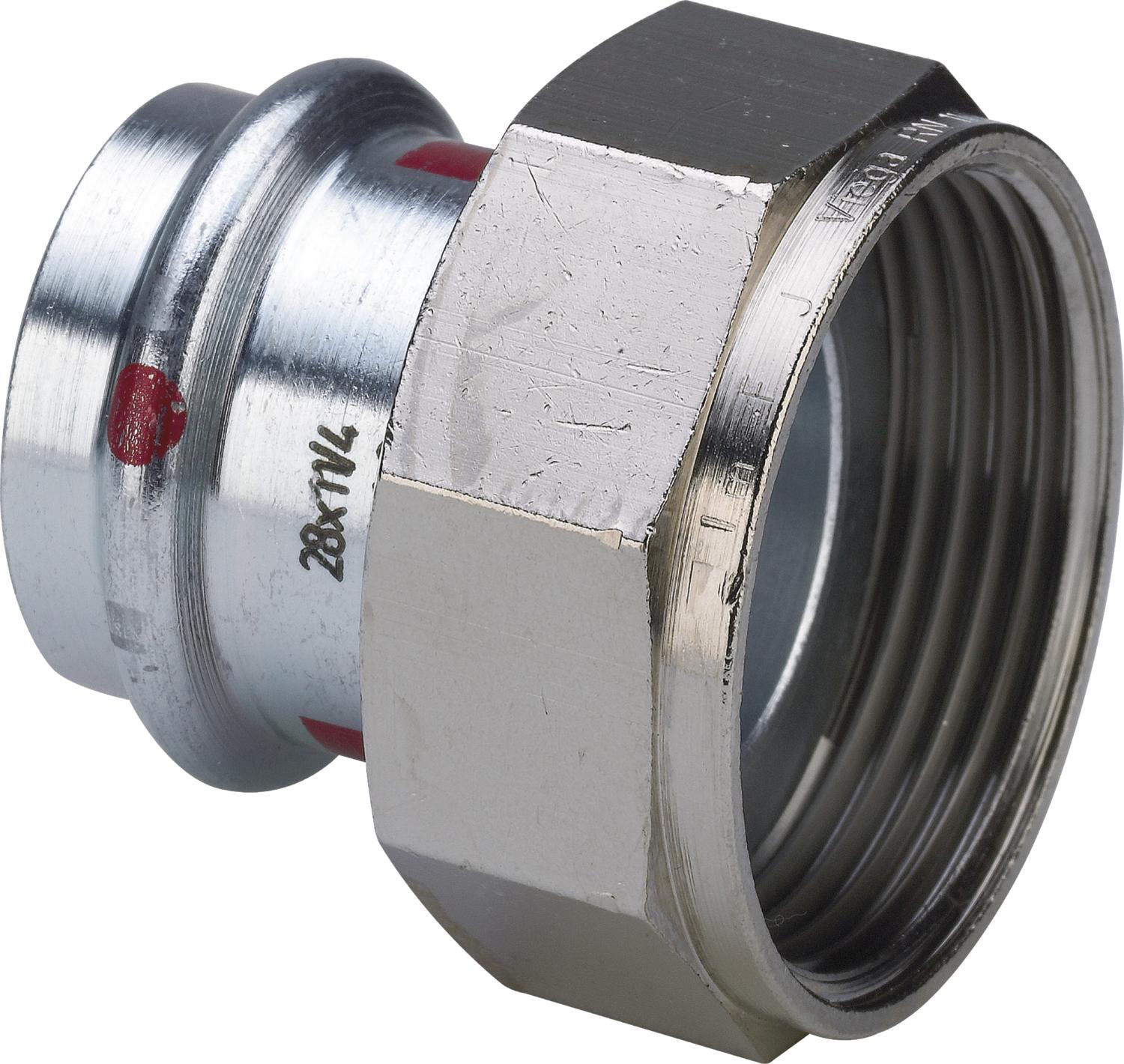 Viega Переход на резьбовые соединения Prestabo 1163 (601126) 601 126 - Вид №2