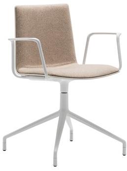 Andreu World 5-спицевый стул с подлокотниками на колесиках Flex high back So1644 - Вид №13