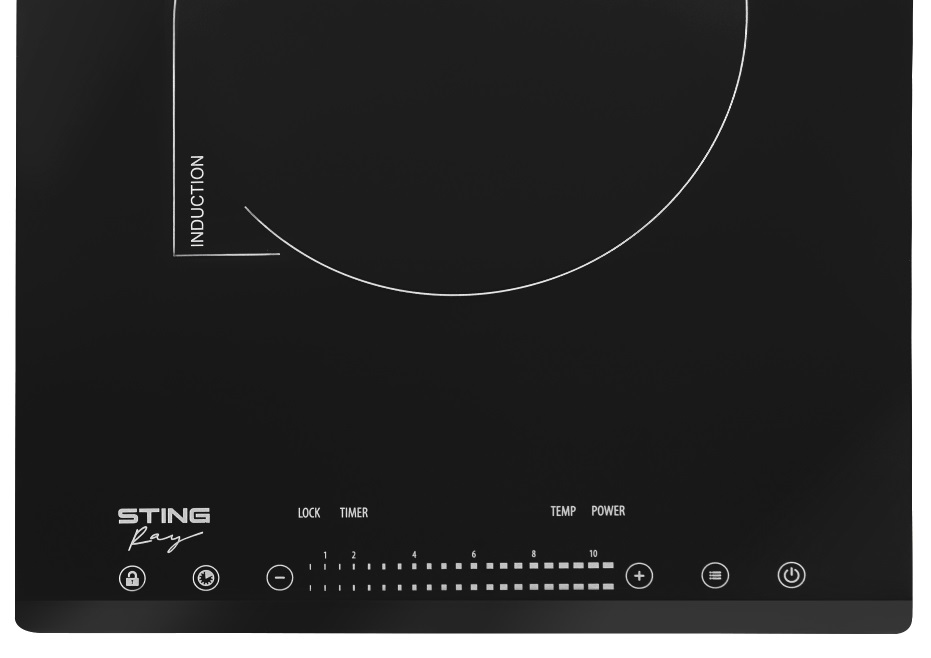9096599 Плита компактная электрическая STINGRAY ST-HP3500B черный STDN-0120620 - Вид №6