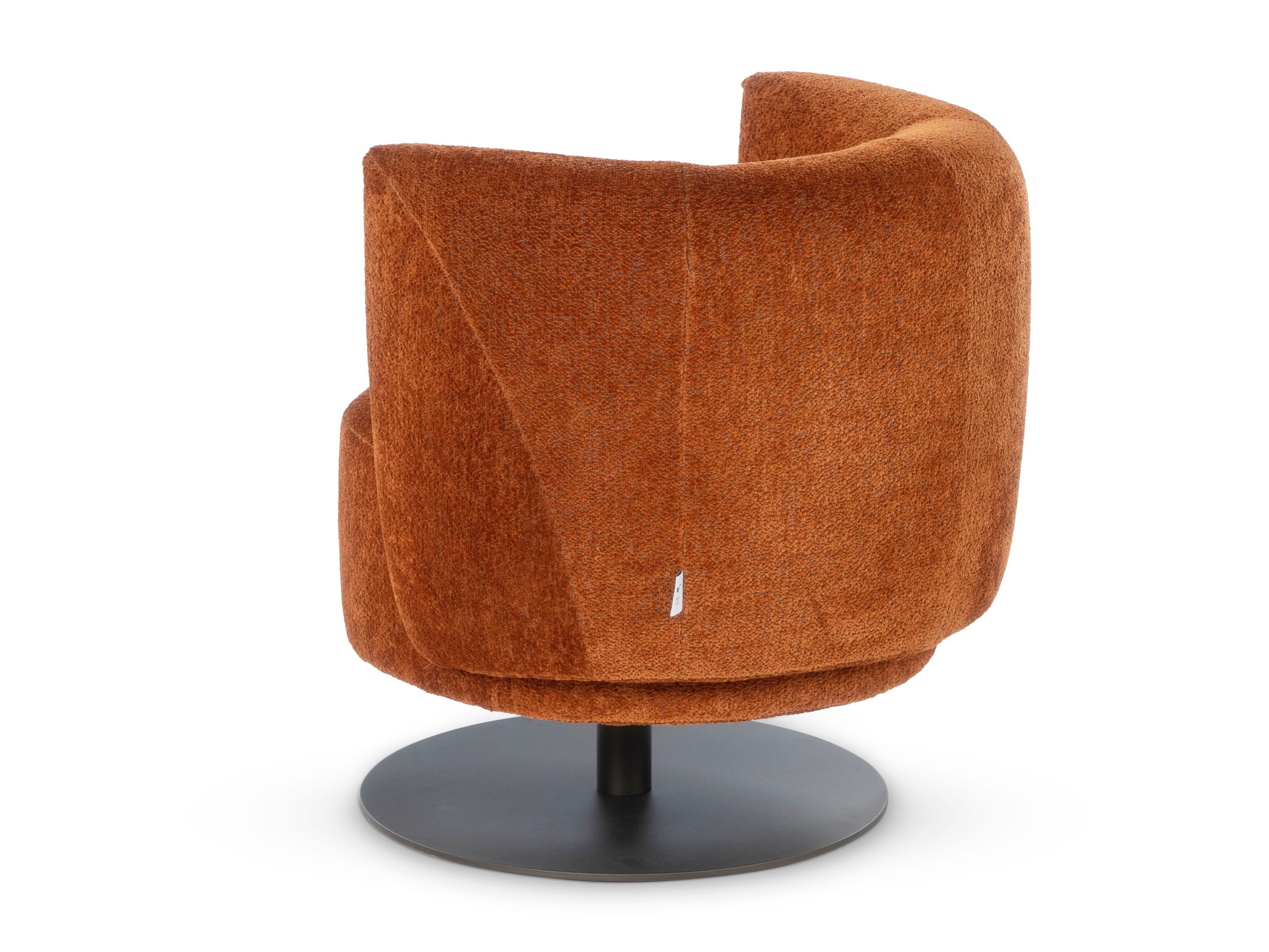 Ткань поворотный пьедестал стул с подлокотниками Calia Italia Superior ARCH-00069586 - Вид №2