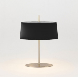 074070 Настольная лампа никель - черный абажур Aromas del Campo Ona