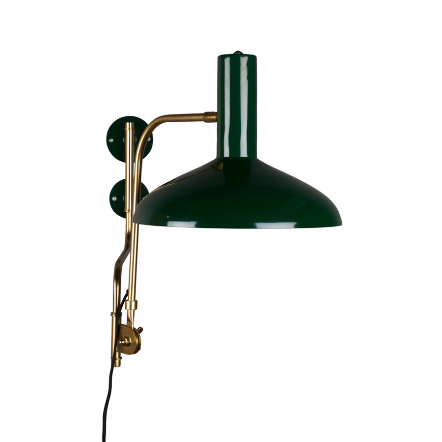 Лампа настенная Devi, зеленая Dutchbone 5400008 - Вид №4