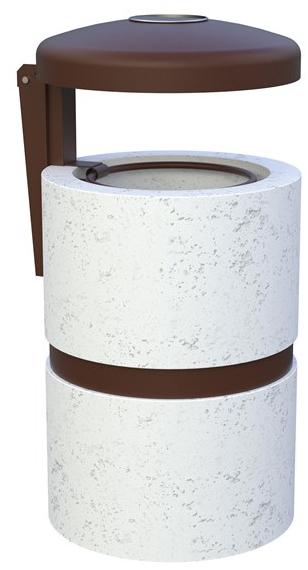 Lazzari Бетонный мусорный бак для наружного применения sun-id-1465206 - Вид №5