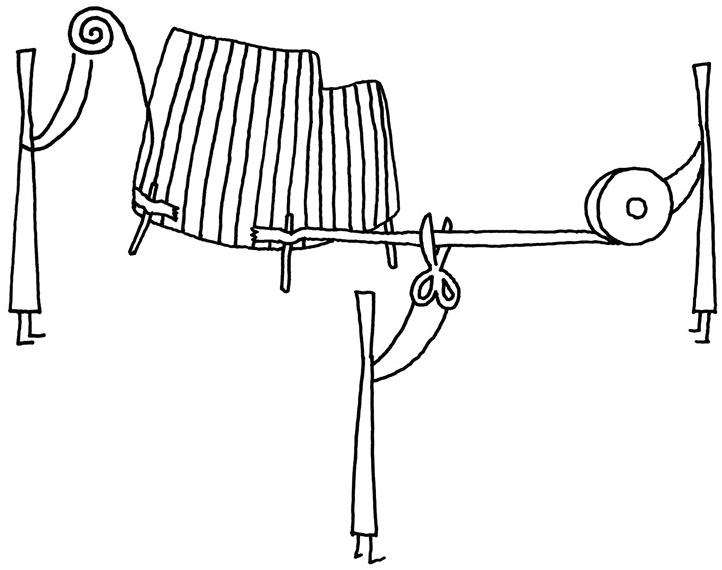 Minotti Садовая кушетка из мягкой ткани Tape cord outdoor sun-id-1397071 - Вид №5