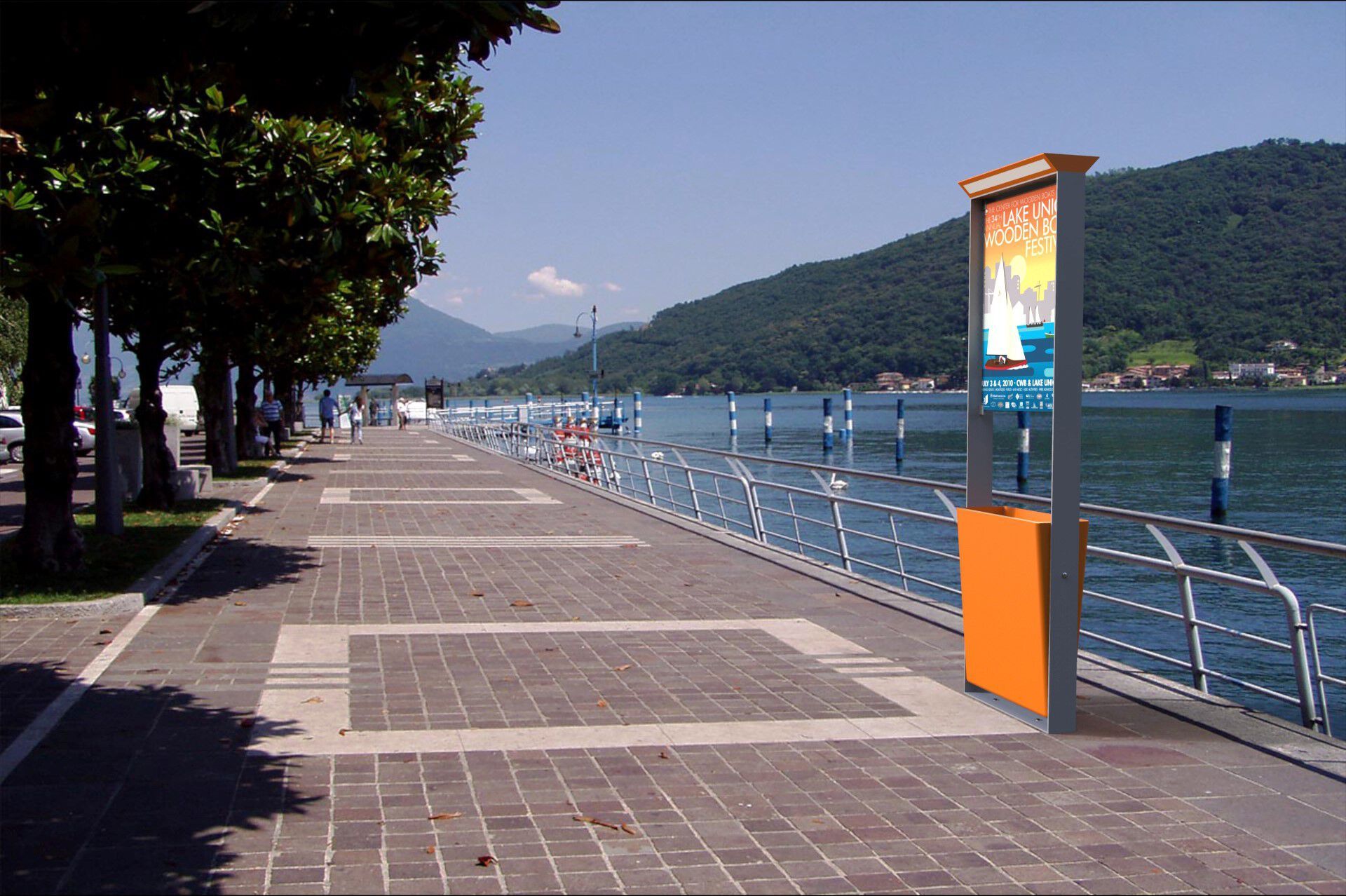 Самонесущие солнечные тотемы из стали и плексигласа CITYSì APULIA ARCH-00064366 - Вид №7