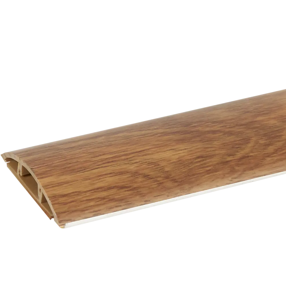 Порог одноуровневый (стык) самоклеящийся 40х900 мм цвет орех TPlast STLM-2197563