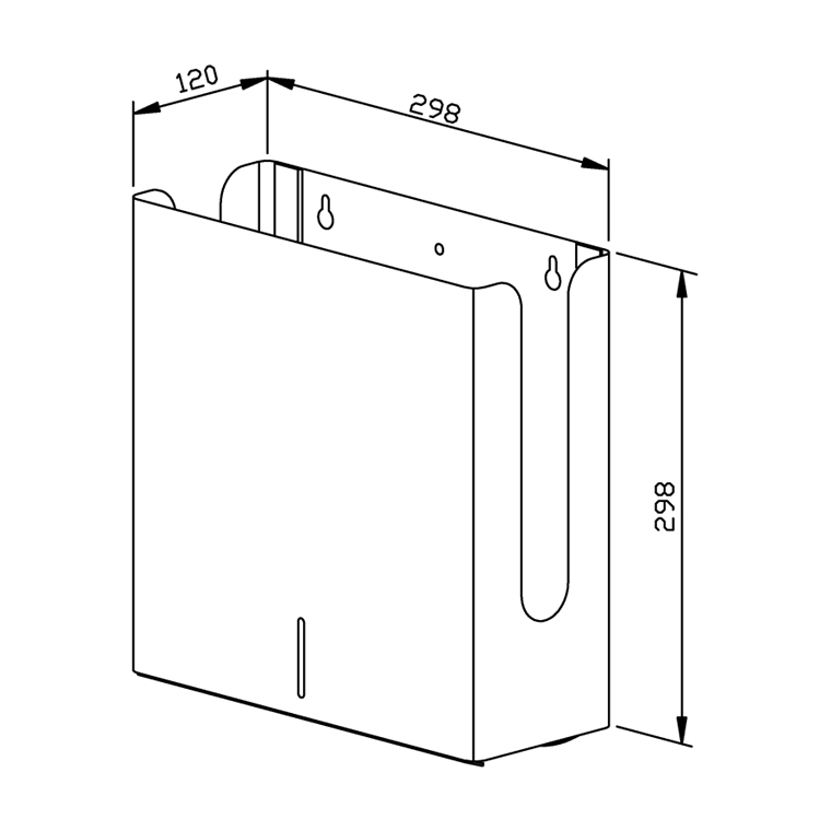 732280 Диспенсер для бумажных полотенец PP13 WAGNER_EWAR Wagner Ewar  - Вид №1