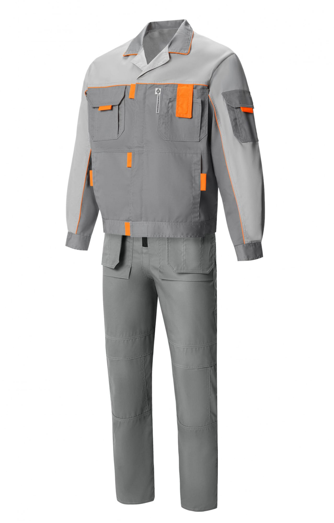 5040759 Костюм "Профессионал-2" темно-серый со светло-серым  Летняя спецодежда  размер 64-66/158-164 