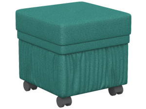 90499455 Банкетка 41x41 см цвет изумрудный 7556 МЕБЕЛИК STLM-0254005