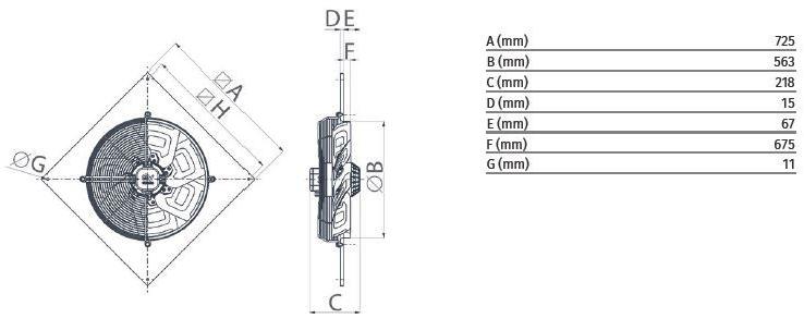 Vortice Спиральный аспиратор Vorticel a-e 42336 - Вид №2